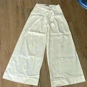 Marella Wide Leg Linen Pants Size - 6